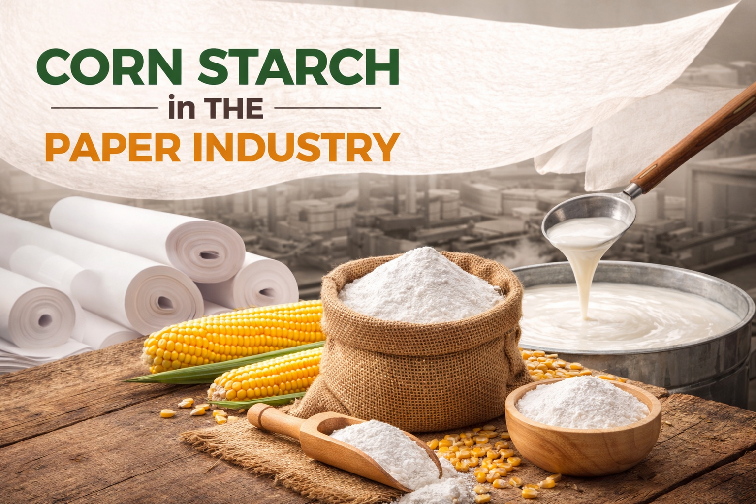 Use of Corn Starch in Papermaking Industry Benefits and Applications.